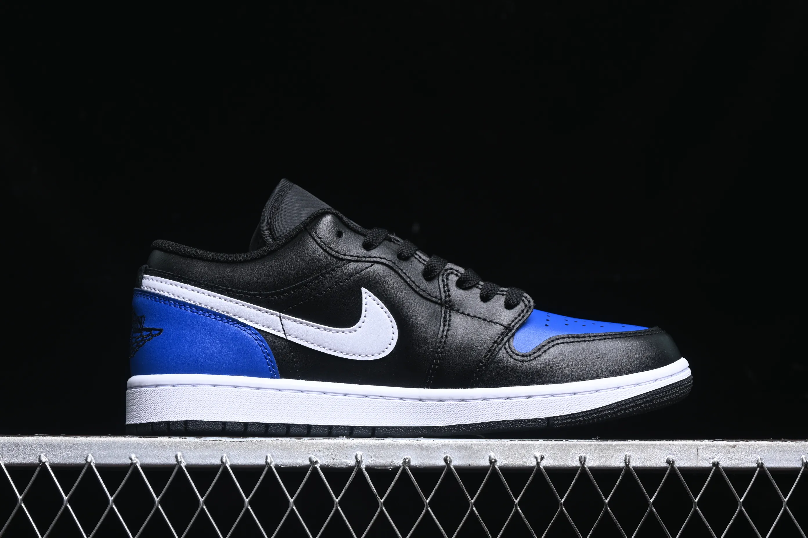 All categories Air Jordan Jordan series basketball shoes Air Jordan 1 Low G version pure original Air Jordan 1 Low AJ1 Joe 1 black and blue low-top retro basketball shoes 553558-042